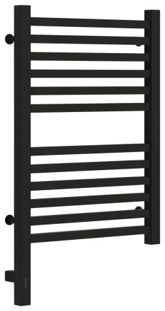 Полотенцесушитель электрический "МОДУС 3.0" 600х400 / МЭМ левый (Матовый чёрный)