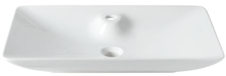 Раковина накладная Allen Brau Fantasy 65 4.11017.20 белый глянец, артикул 4.11017.20