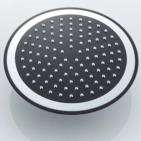 Душевая система Shevanik S9836H, черный/хром