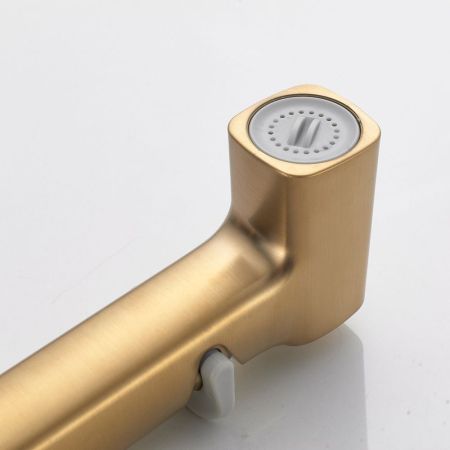 Гигиенический душ со смесителем Shevanik S9905G, золотой сатин, артикул S9905G