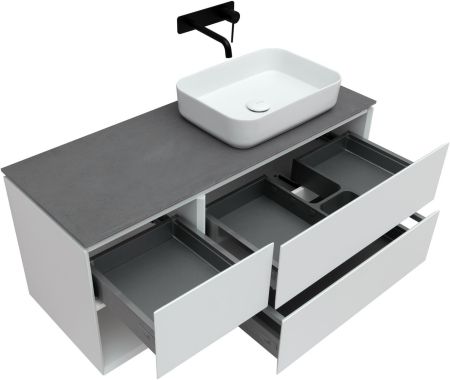Тумба под раковину Allen Brau Infinity 120 1.21007.WM R белый матовый, артикул 1.21007.WM