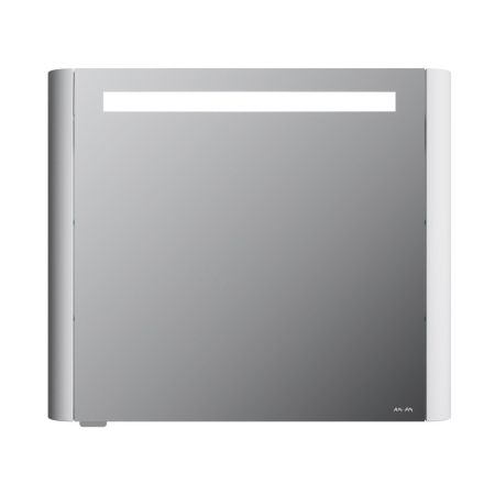 M30MCL0801WG Sensation, зеркало, зеркальный шкаф, левый, 80 см, с подсветкой, белый, глянец, шт, артикул M30MCL0801WG