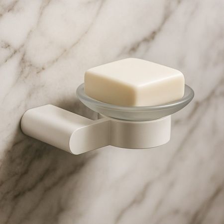 Мыльница Knotlor SD102WY, белый, артикул SD102WY