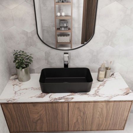 Раковина чаша Maretti UM13NS48-560, черная, артикул UM13NS48-560