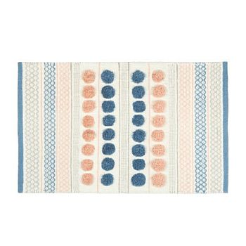 Коврик для ванной комнаты FIXSEN LOTUS FX-8030W, разноцветный