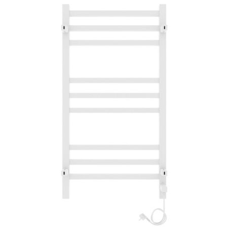 Полотенцесушитель электро "Астор ЧК9 350х700", белый муар, левый