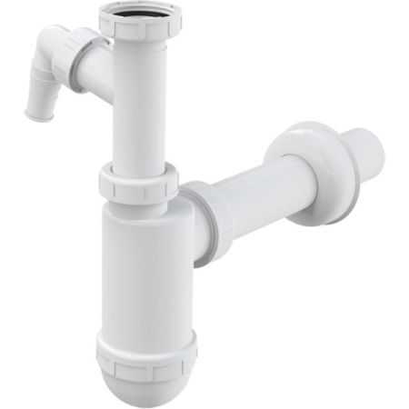 Сифон для раковины Alcaplast A43P Белый, артикул A43P