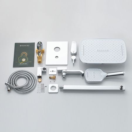 Душевая система встраиваемая Splenka S31.27, хром