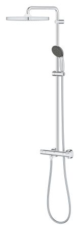 Душевая система Vitalio Start 250 CUBE с термостатом, хром (26696000)