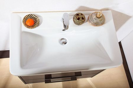 Тумба под раковину Бриклаер Чили 80 серая лиственница, артикул 4627125415234