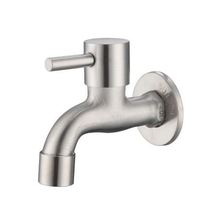 Кран водоразборный со штуцером Splenka S249.71, сатин, артикул S249.71