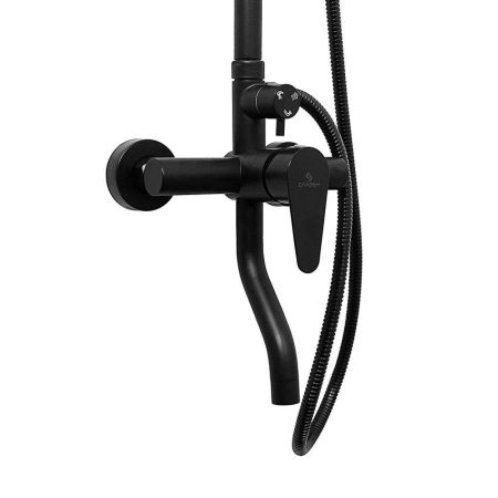 Душевая система Славен СЛ-ОД-Ж61, черный, артикул СЛ-ОД-Ж61