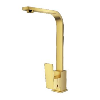 Смеситель для кухни Prohanss P60.41.03, золотой сатин