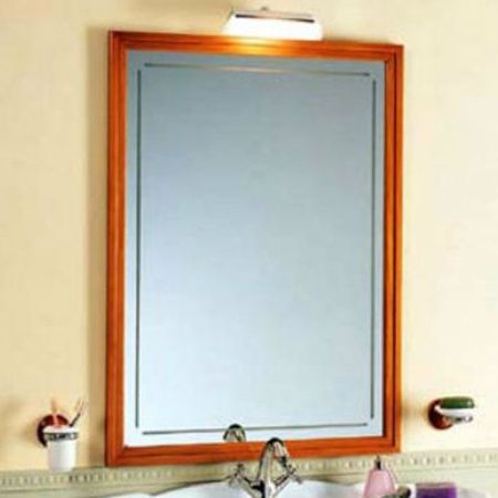 Tiffany World, 71025, зеркало 75*h102, без светильника, отделка: орех светлый, артикул 71025noce biondo