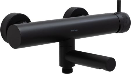Смеситель для ванны Allen Brau Priority 5.31B10-31 черный матовый, артикул 5.31B10-31