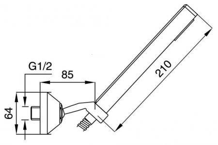 Ручной душ CEZARES  LEGEND-KD, артикул LEGEND-KD-02