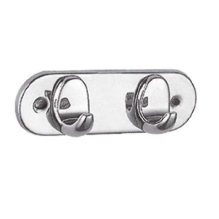 Планка с крючками для полотенец Haiba HB1505-2, хром