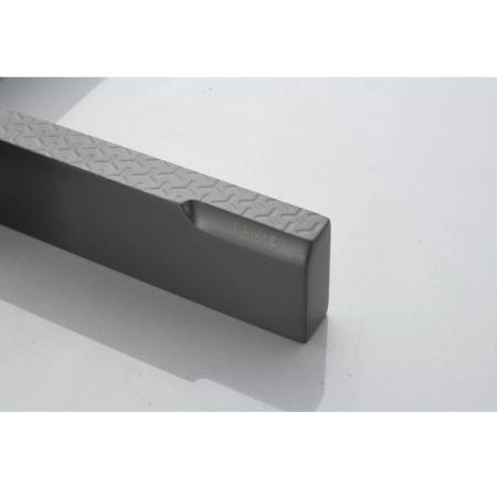 Смеситель для раковины высокий Knotlor KN-24/GMP, оружейная сталь