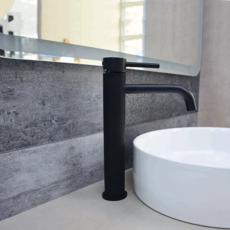 Смеситель для раковины Славен СЛ-ОД-Д14, черный