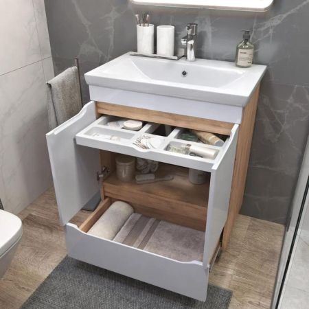 Тумба под раковину напольная VIGO Grani 285 дуб золотой, 70 см, артикул 285 дуб золотой