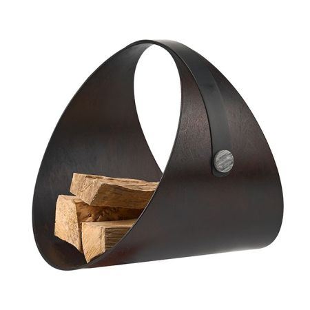 ADJ Дровница Ben, D36 см., цвет: черный/серый, артикул 1066.01/03