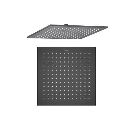 Квадратный верхний душ  300*300*7 мм AQUATEK, матовый черный AQ2078MB, артикул AQ2078MB