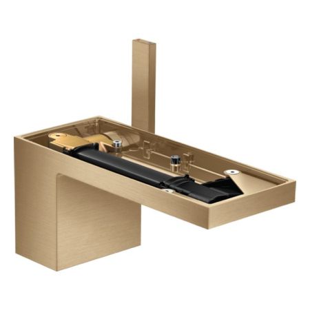 AX MyEdition Смеситель для раковины, без панели, цвет шлифованная бронза, артикул 47012140