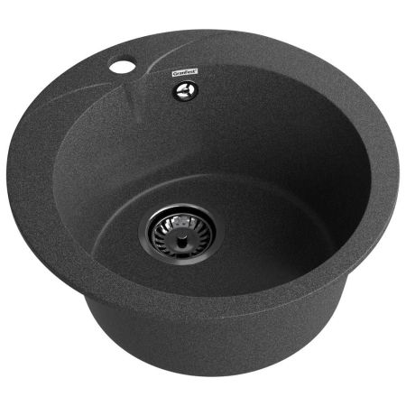 Кухонная мойка GranFest RONDO 480, графит, артикул R-480 графит