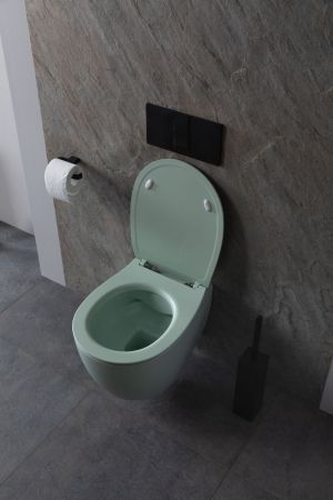 Чаша подвесного унитаза Allen Brau Fantasy 4.11004.MT мятный, артикул 4.11004.MT