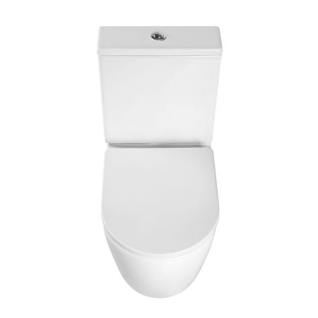 Унитаз-компакт Evo VT2-34 безободковый, белый, Geberit, ультратонкое сиденье soft-close, P-trap, артикул VT2-34