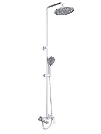 MARINO Душевая стойка со смесителем и изливом, хром MARINO-VSCM-CRM, артикул MARINO-VSCM-CRM