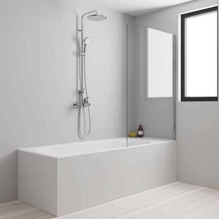 Душевая система GROHE Tempesta Cosmopolitan 250 со смесителем для ванны, хром (26674000), артикул 26674000