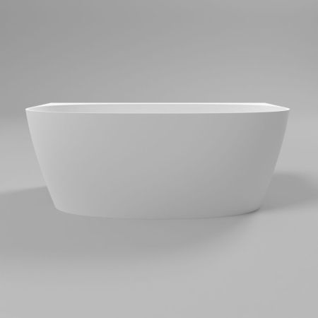 Ванна WHITECROSS Pearl A 155x80 (белый мат) иск. камень