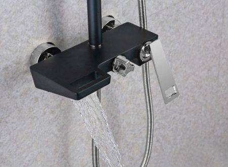 Душевая система Bronze de Luxe Quadro LT919BC Хром, артикул LT919BC