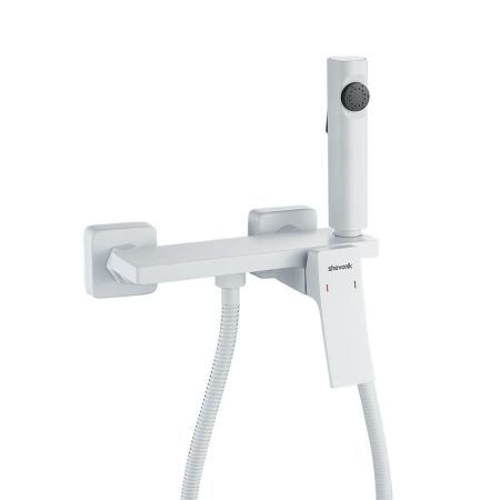 Гигиенический душ со смесителем Shevanik S6105C-1, белый