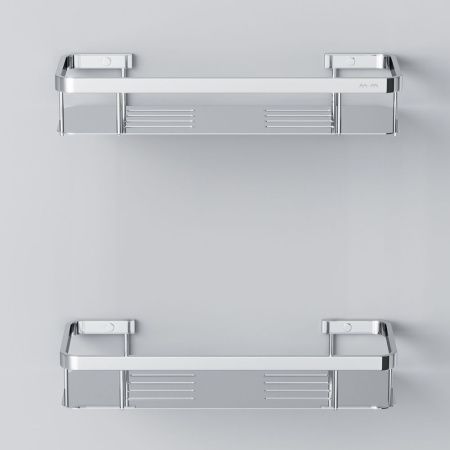 A7453200 Sense L Полка для душа прямая двухъярусная, хром, шт