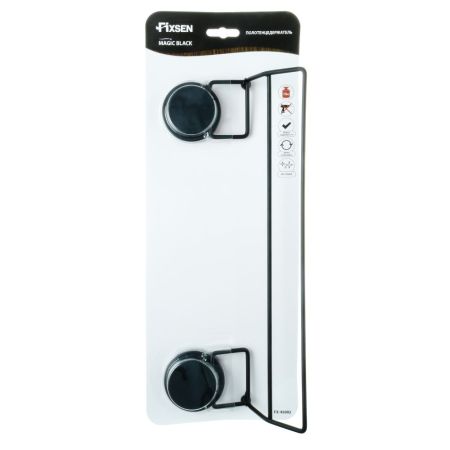 Полотенцедержатель FIXSEN MAGIC BLACK FX-45002, черный