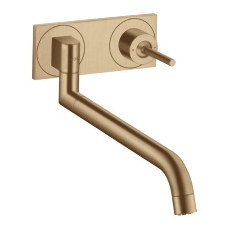 AX Uno² Смеситель для кухни , цвет шлифованная бронза, артикул 38815140