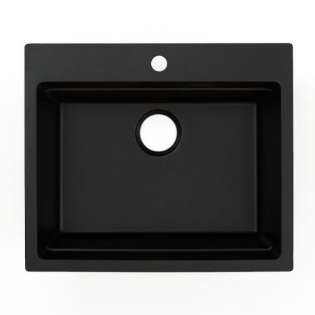 Кухонная мойка Grandex Aqua Comfort 500505, черный металлик, артикул 500505