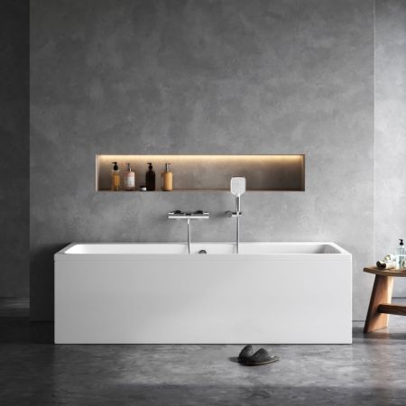 W84A-180-080W-A Func Ванна акриловая 180х80, артикул W84A-180-080W-A