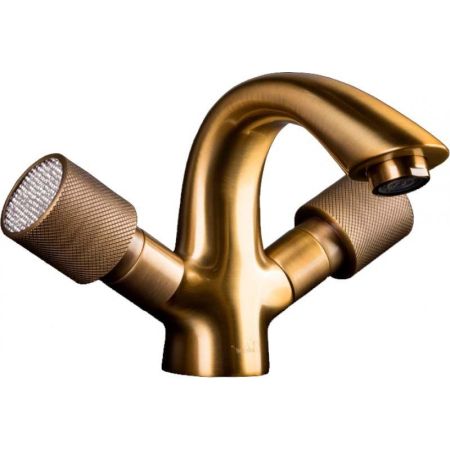 Смеситель для раковины Boheme Royal Cristal 311-RoyalCRST Бронза, артикул 311-RoyalCRST