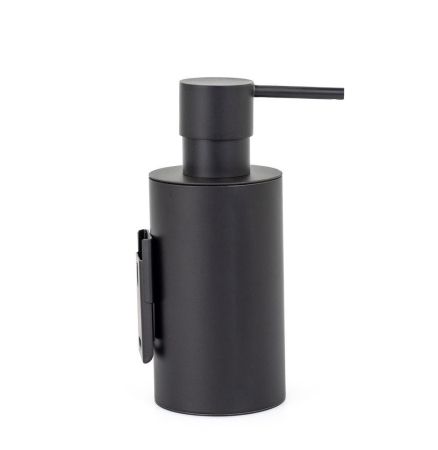 Stil Haus Hashi, настенный металлический дозатор, цвет чёрный матовый, артикул HS30M(23)