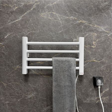 Полотенцесушитель электрический Fixsen UNIVERSAL 300х500 FX-7200W-2, белый, артикул FX-7200W-2
