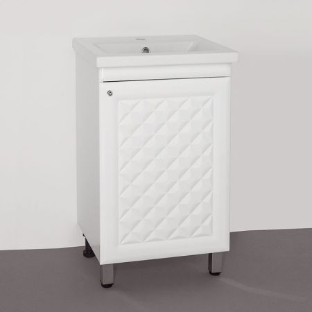 Тумба с раковиной Style Line Канна 50 под умывальник Комо-50, Люкс, артикул ЛС-00000297