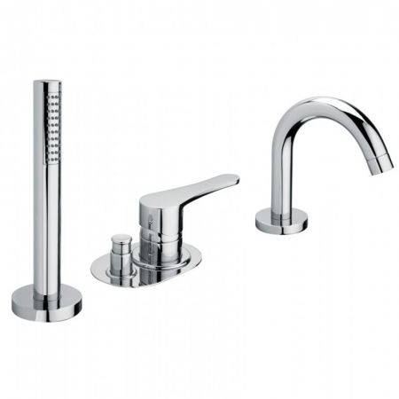 Bongio O'Clock Green Смеситель для ванны, цвет хром, артикул 14531CR0D