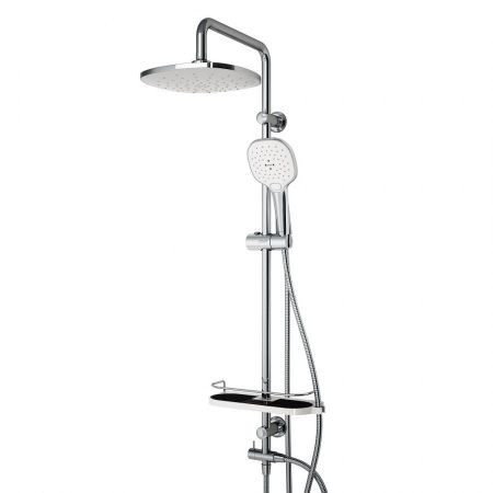 D0740000 Prime душевая система с тропическим душем, ручной душ 5 функций,  шланг 175 мм