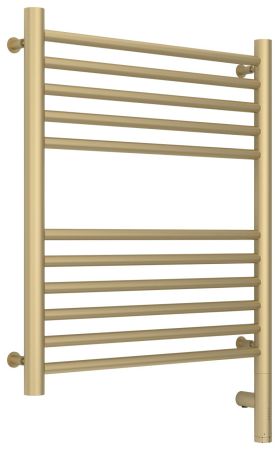 Полотенцесушитель электрический "БОГЕМА 3.0" прямая 600х500 / МЭМ правый (Матовая шампань), артикул 022-5805-6050