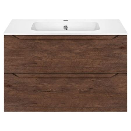 Тумба под раковину Vincea Norma VMC-2N800RW подвесная R.Wood, артикул VMC-2N800RW