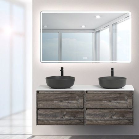 Мебель для ванной комнаты BELBAGNO KRAFT-700 KRAFT-700-2C-SO-RNN BelBagno, артикул KRAFT-700-2C-SO-RNN
