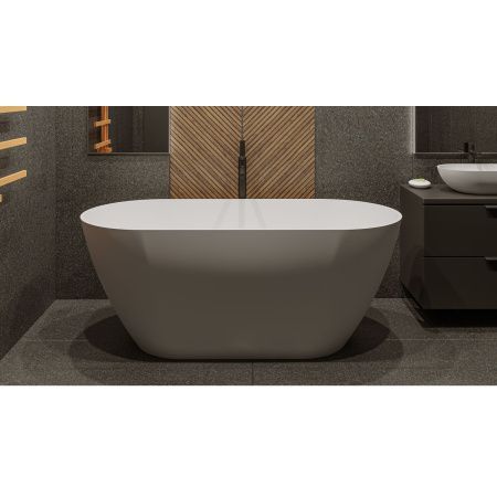 Ванна WHITECROSS Coral A 165x75 (белый мат) иск. камень